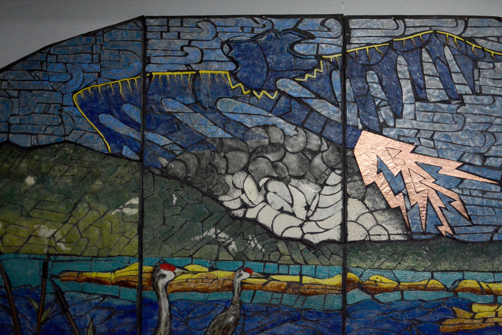 Little Eagle Arts Foundation mural for Baraboo middle school